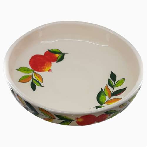 میوه خوری سرامیکی طرح انار کد 10
