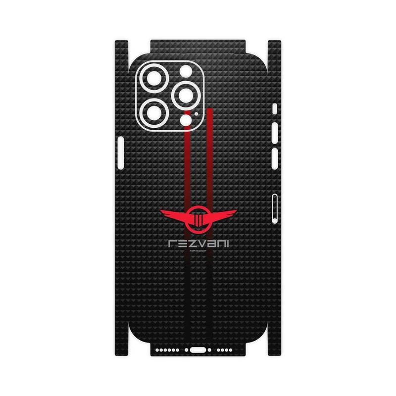 برچسب پوششی ماهوت مدل Rezvani Motors-FullSkin مناسب برای گوشی موبایل اپل iPhone 14 Pro Max