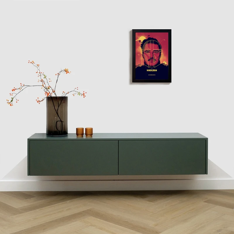 تابلو مدل سریال ماندلورین جنگ ستارگان mandalorian starwars B343