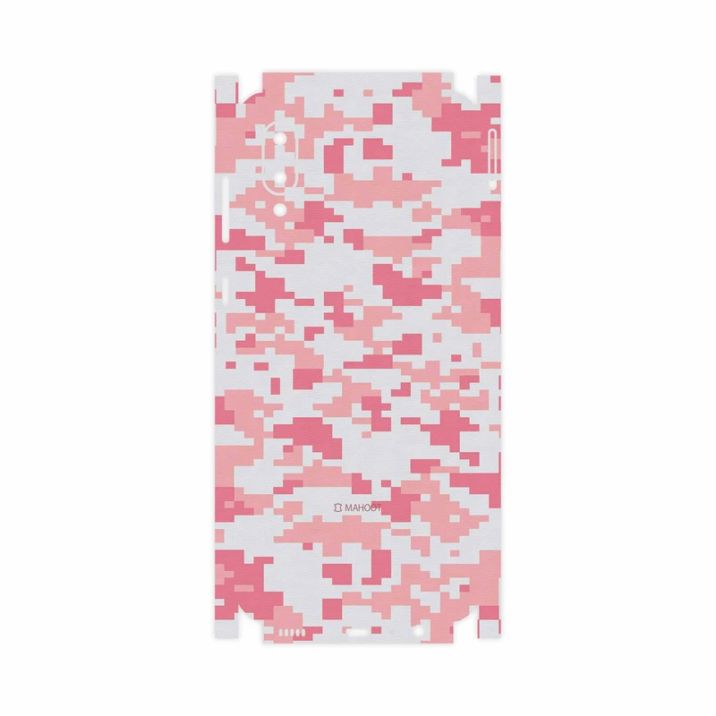 برچسب پوششی ماهوت مدل Army-Pink-pixel-FullSkin مناسب برای گوشی موبایل سامسونگ Galaxy A02