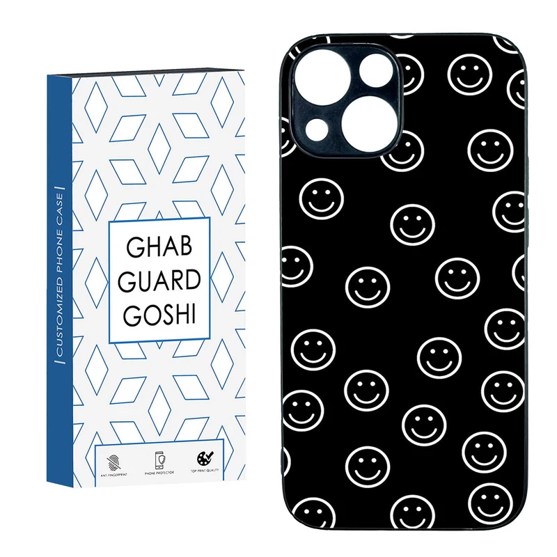 کاور قاب گارد گوشی طرح استیکر کد TPU-277 مناسب برای گوشی موبایل اپل IPHONE 13 MINI