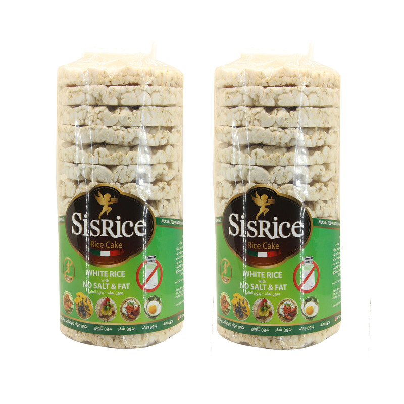 رایس کیک بدون نمک سیس رایس - 120 گرم بسته 2 عددی