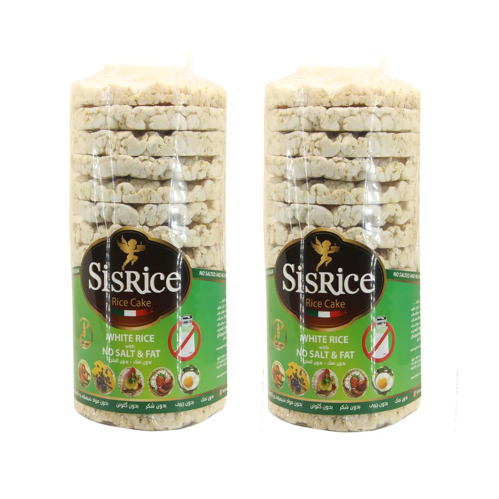 رایس کیک بدون نمک سیس رایس - 120 گرم بسته 2 عددی
