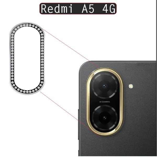 محافظ لنز دوربین مدل Jewel مناسب برای گوشی موبایل Redmi A5