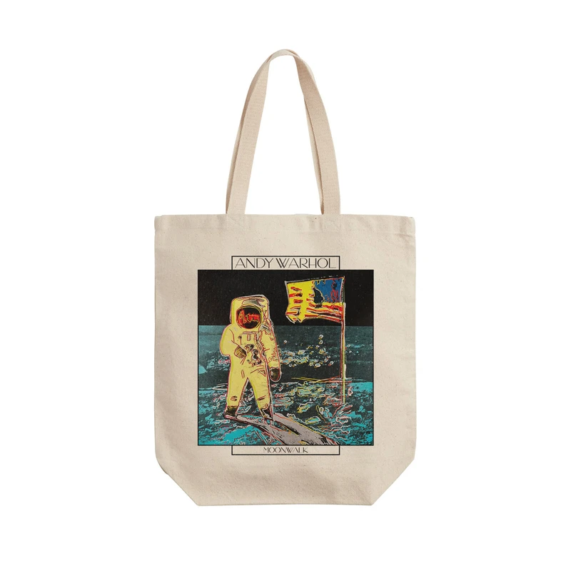 ساک خرید ترمه طراحان ایده مدل قدوم روی ماه از وارهول کد art0858 - L