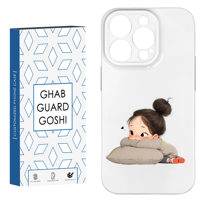 کاور قاب گارد گوشی طرح فانتزی دختر ملوس  کد HARD-016   مناسب برای گوشی موبایل اپل IPHONE 14 PRO MAX