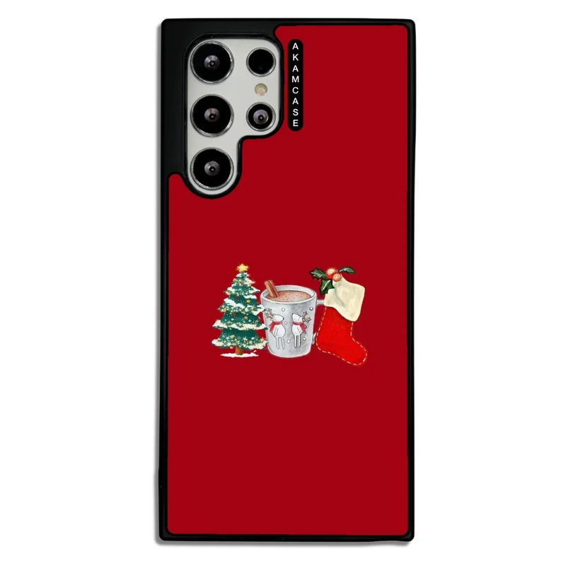 کاور آکام مدل AMCWSGS22U-CHRISTMAS14 مناسب برای گوشی موبایل سامسونگ Galaxy S22 Ultra