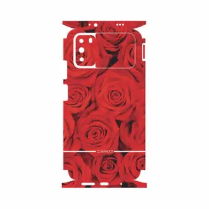 MAHOOT Red-Flower-FullSkin Cover Sticker for Xiaomi Poco M3