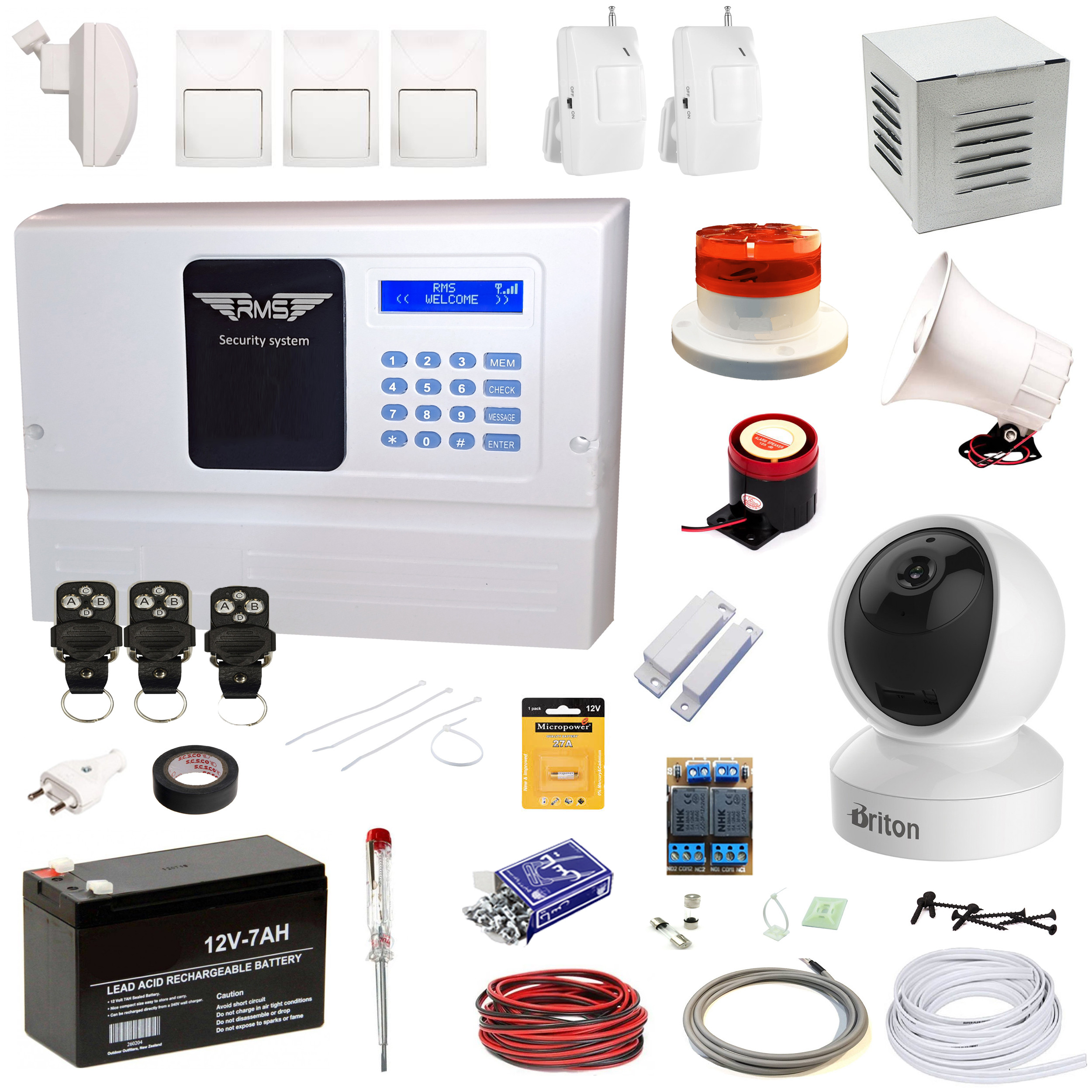 سیستم دزدگیر سیم کارتی مدل RMS-01