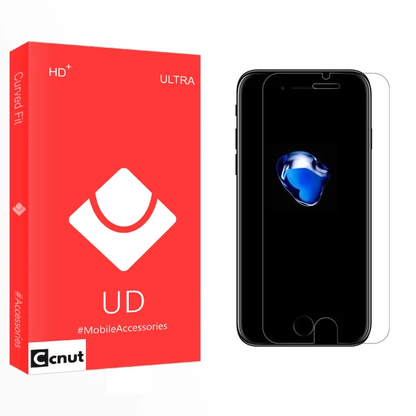 محافظ صفحه نمایش شیشه ای کوکونات مدل UD مناسب برای گوشی موبایل اپل iphone  7 / 8