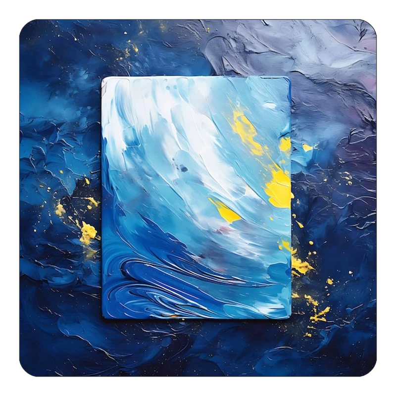 مگنت کاکتی طرح نقاشی رنگ روغن مدل mp72980