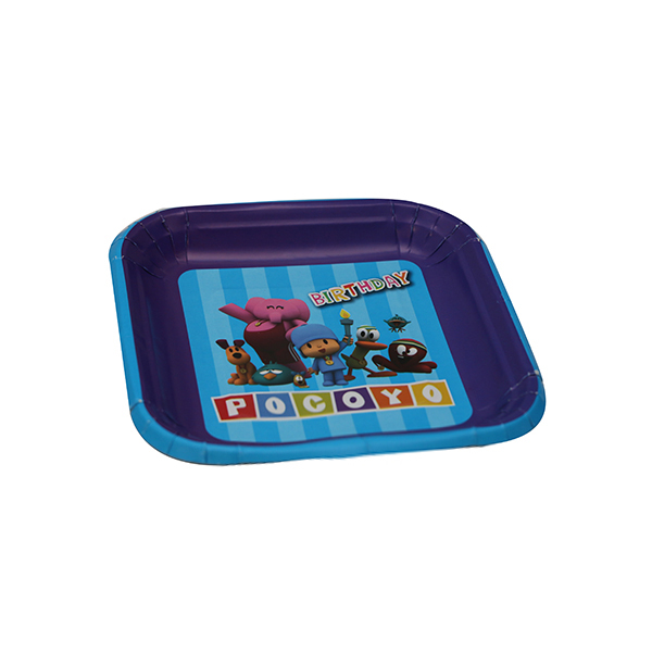 بشقاب یکبار مصرف مدل پوکویو