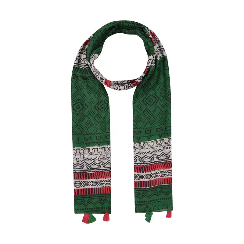 شال زنانه مدل اسلیمی کد 1021