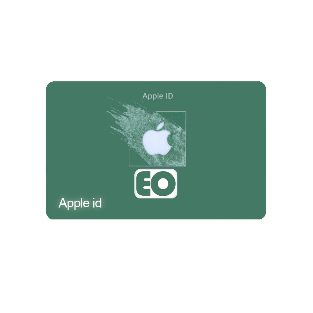 کارت اپل آیدی بدون اعتبار اولیه مدل ای او