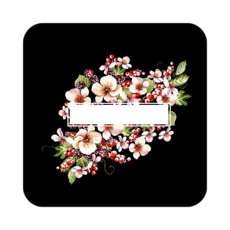 زیر لیوانی کاکتی طرح گل مدل mp19560