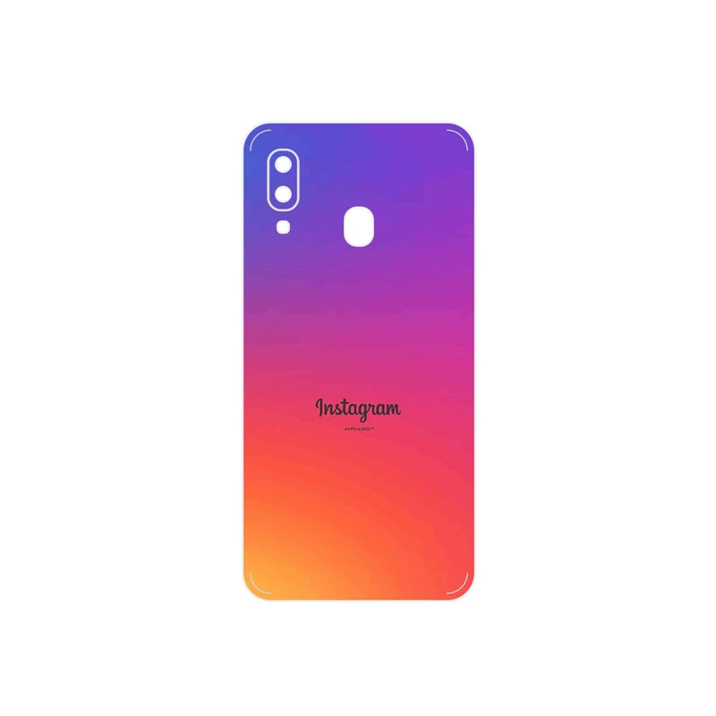 برچسب پوششی ماهوت مدل Instagram مناسب برای گوشی موبایل سامسونگ Galaxy A40