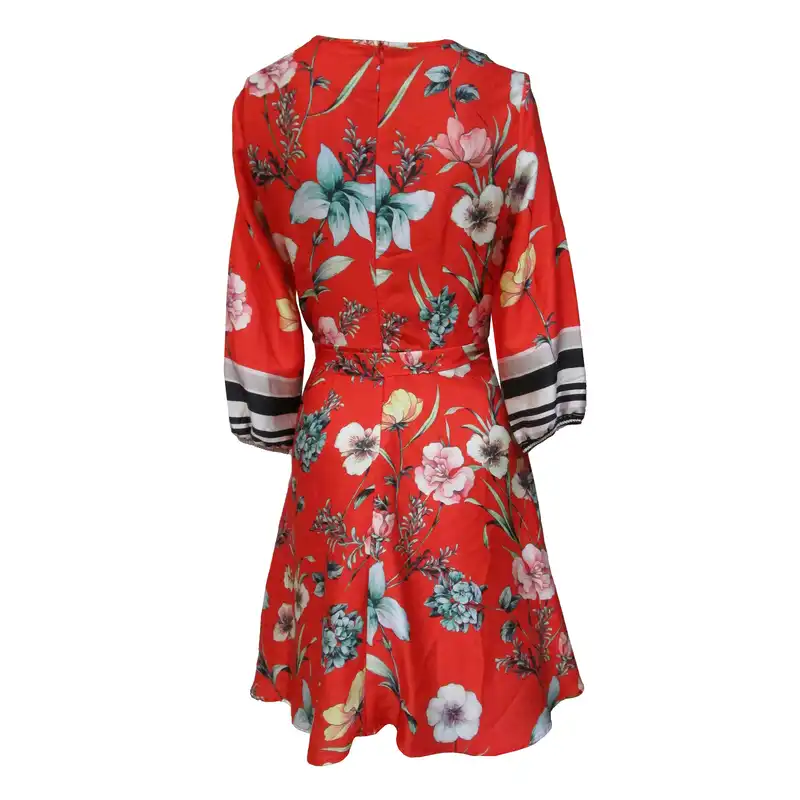 پیراهن زنانه ساتین مدل s245