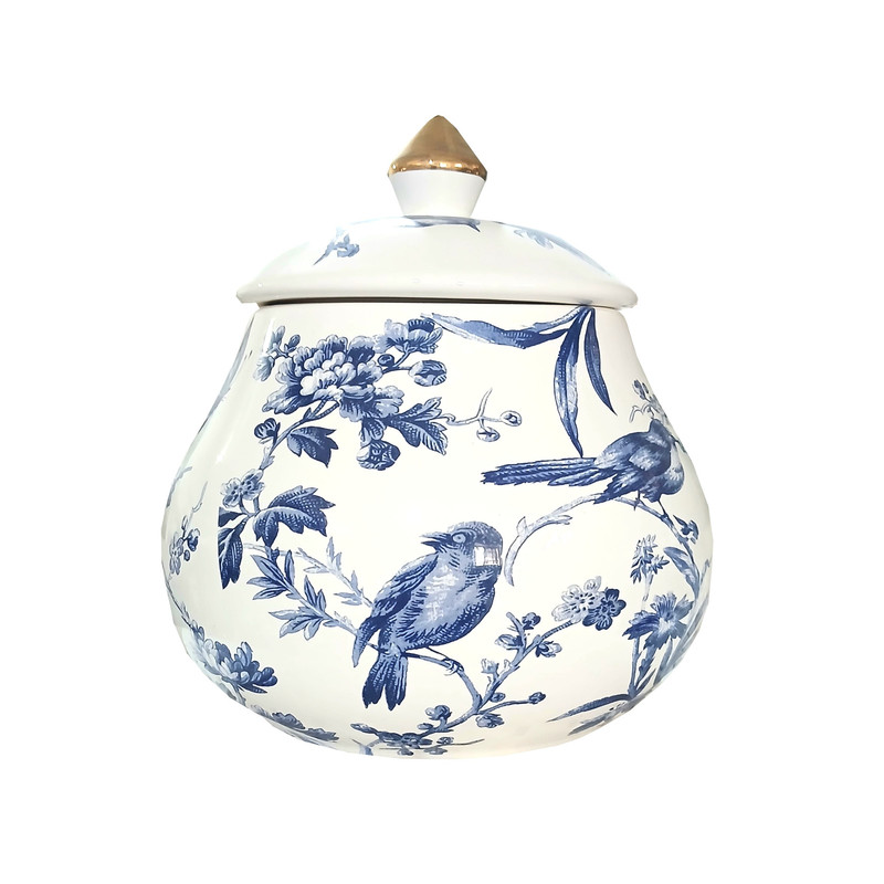 شکلات خوری طرح چکاوک طلا دار کد ۰۲۰