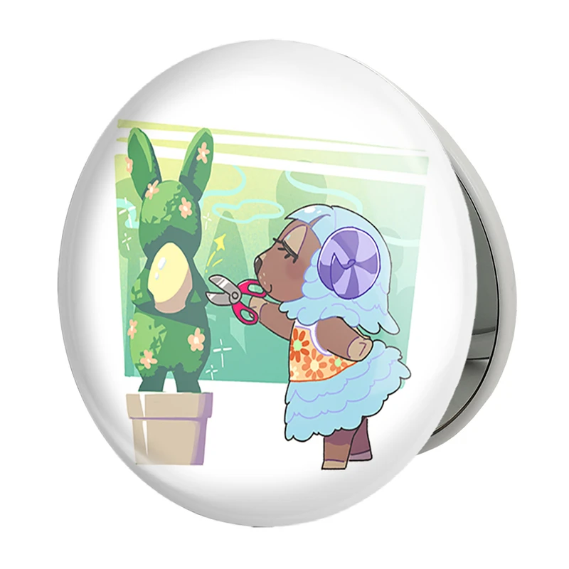 آینه جیبی خندالو طرح بازی انیمال کراسینگ (Animal Crossing) مدل تاشو کد 32674