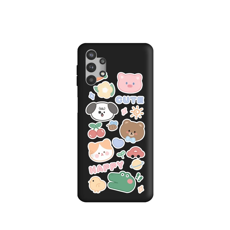 کاور طرح حیوانات کیوت کد t566 مناسب برای گوشی موبایل سامسونگ Galaxy A32 5g / M32 5g / A13 4g