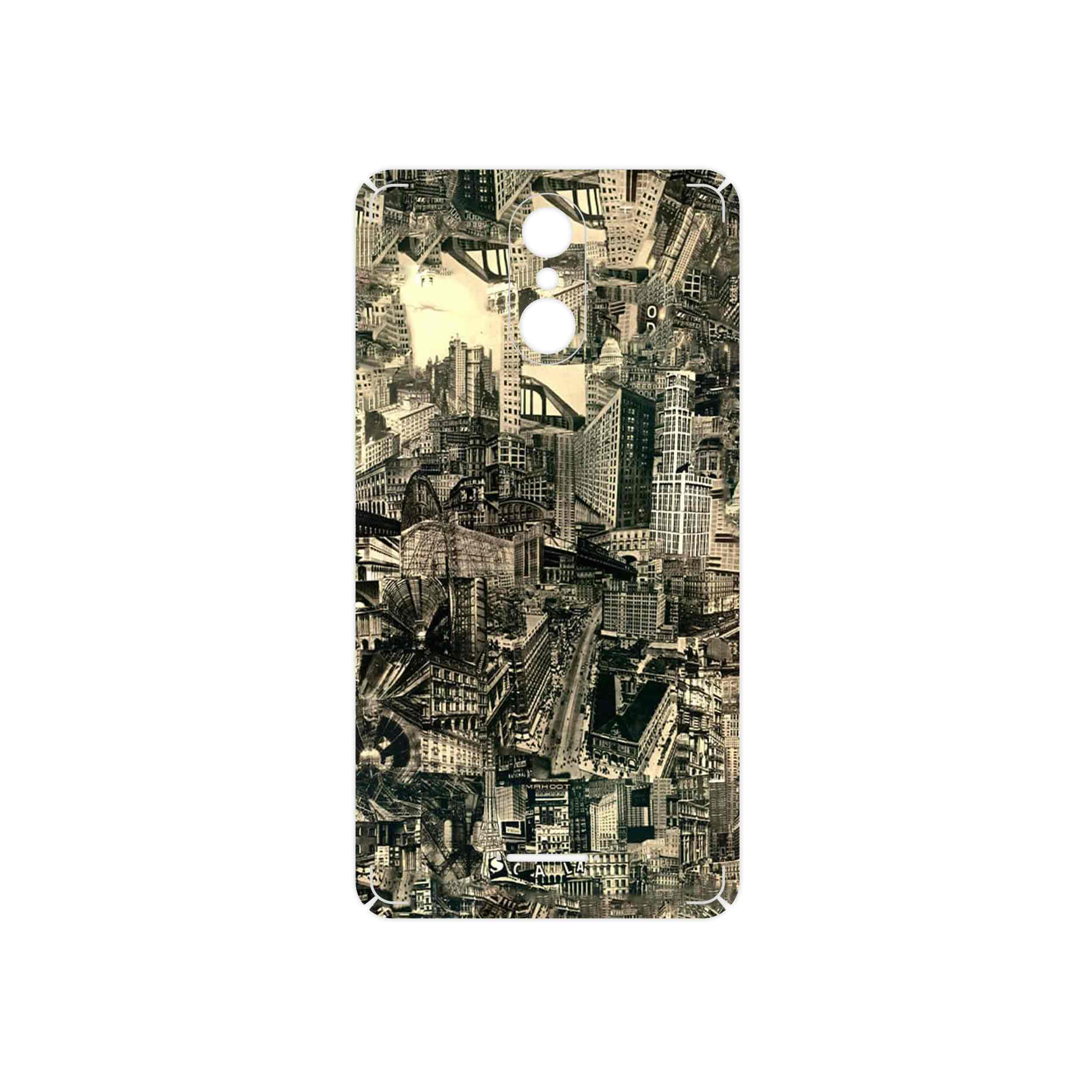 برچسب پوششی ماهوت مدل Collage of Skyscraper مناسب برای گوشی موبایل تکنو WX3F LTE