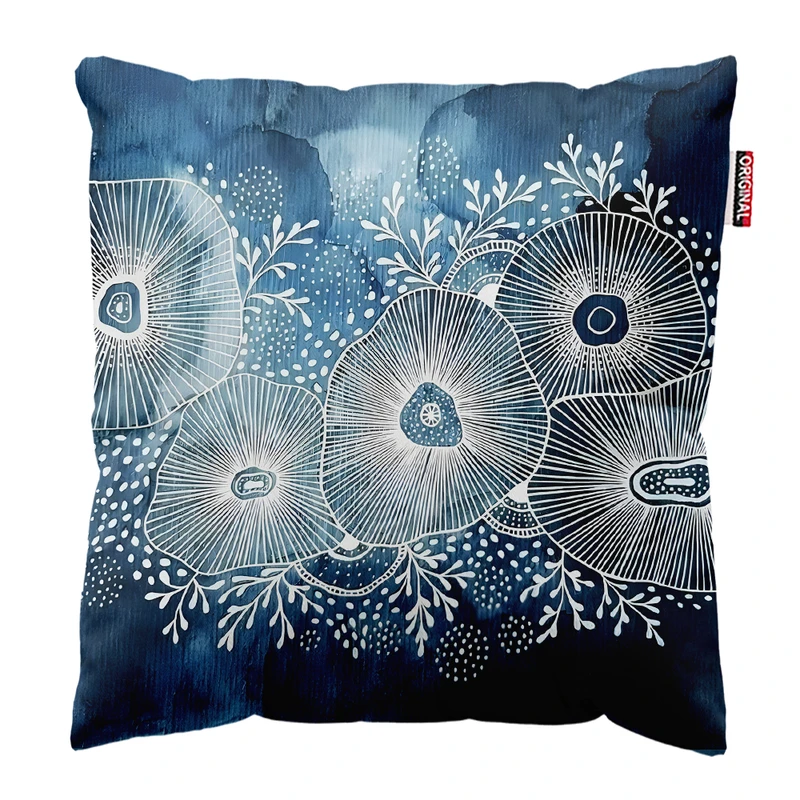 کوسن پاد آفرین مدل فانتزی طرح دریا کد PK403698 سایز 40*40 سانتی متر