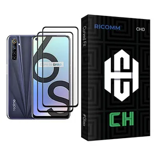 Ricomm CH Glass MIX002 Screen Protector For Realme 6S Pack Of 2