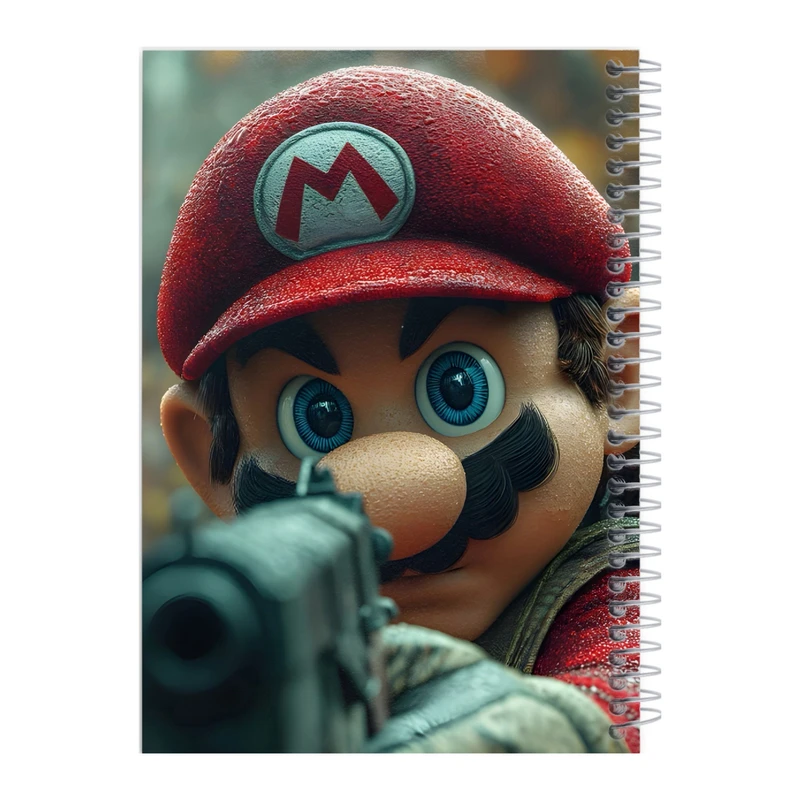 دفتر مشق 100 برگ طرح قارچ خور کد Vz52