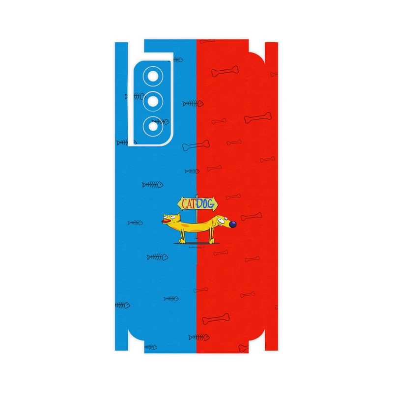 برچسب پوششی ماهوت مدل CatDog-FullSkin مناسب برای گوشی موبایل سامسونگ Galaxy S21 FE 5G