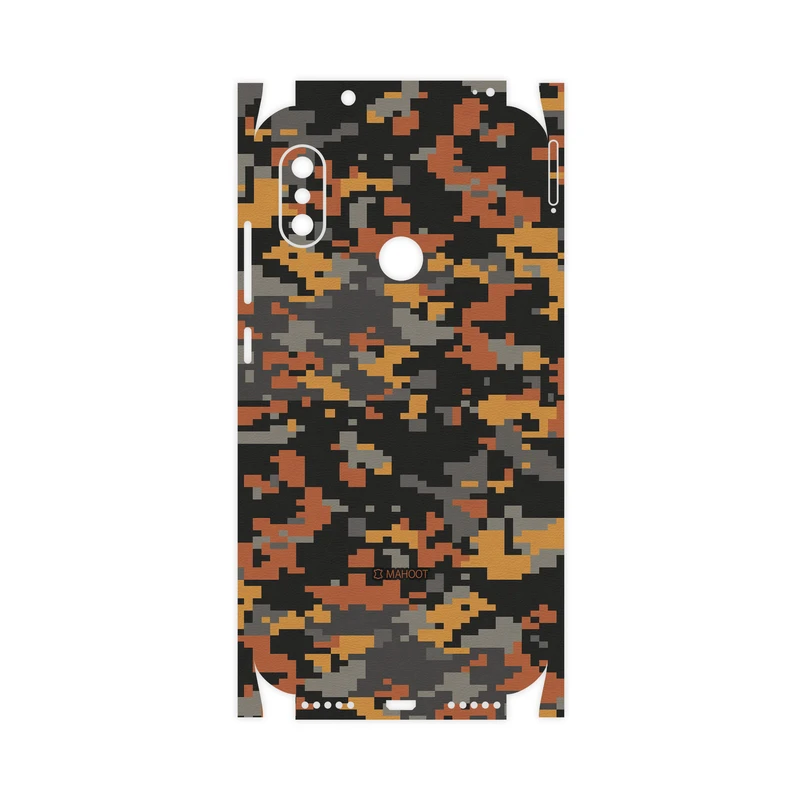 برچسب پوششی ماهوت مدل Army-Autumn-pixel-FullSkin مناسب برای گوشی موبایل شیائومی Redmi Note 6 Pro