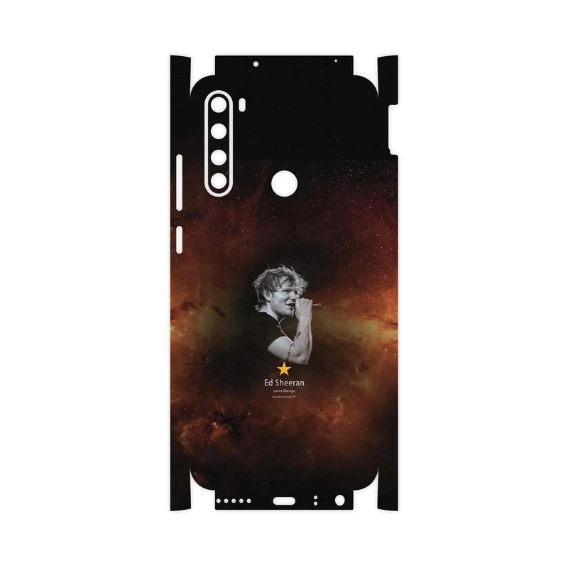 برچسب پوششی ماهوت مدل Ed Sheeran-FullSkin مناسب برای گوشی موبایل شیائومی Redmi Note 8T