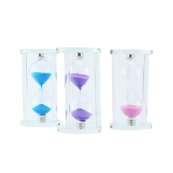 ساعت شنی مدل شیشه ای کوچک