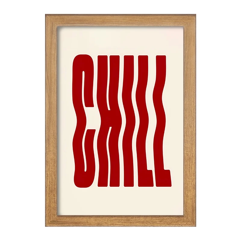 تابلو خندالو مدل Chill کد F6402