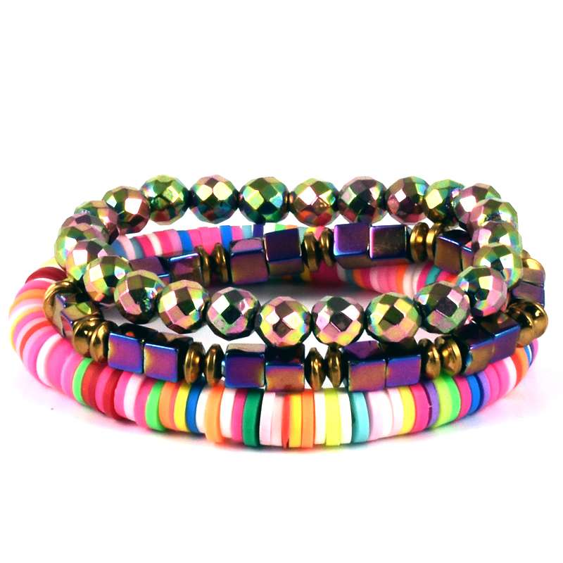 دستبند دخترانه گالری شادونه مدل Sh_101_3rfh مجموعه 3 عددی