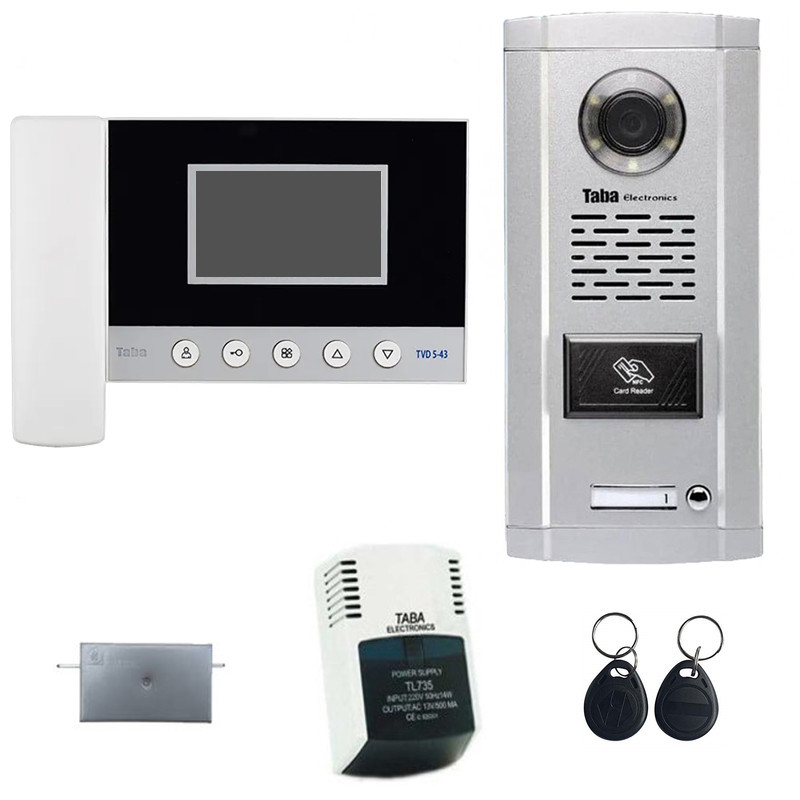 مجموعه دربازکن تصویری تابا مدل TVD-5-43 TVP-1860 CR