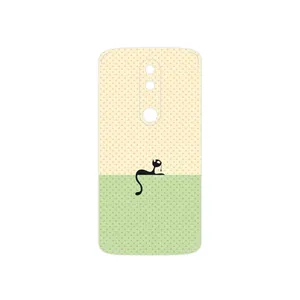 MAHOOT Minimal Internet Cat Icon Cover Sticker for Motorola Moto X Force