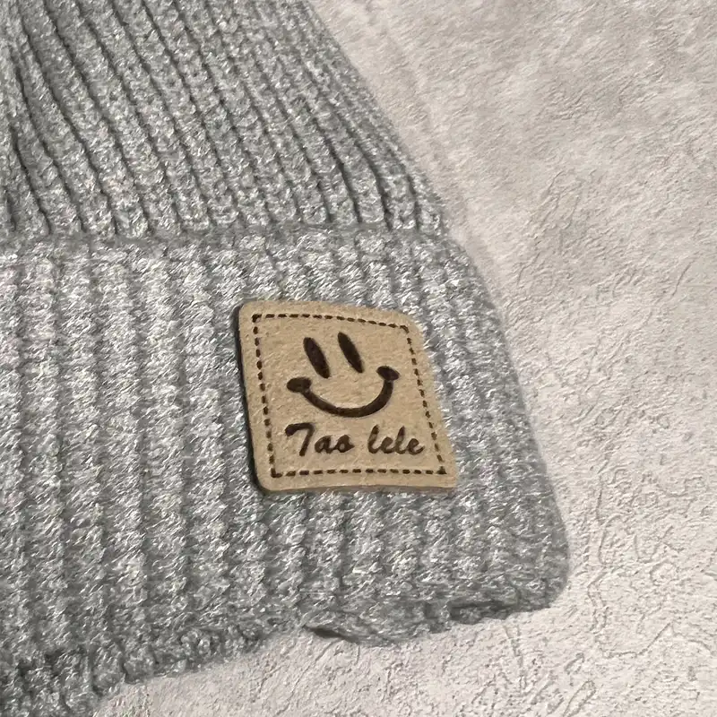 کلاه بافتنی بچگانه مدل دو پوم دار کد G R YY 33