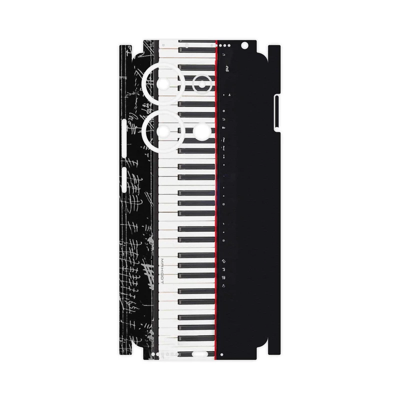 برچسب پوششی ماهوت مدل Piano_Instrument-FullSkin مناسب برای گوشی موبایل شیائومی Redmi Note 13 Pro 4G