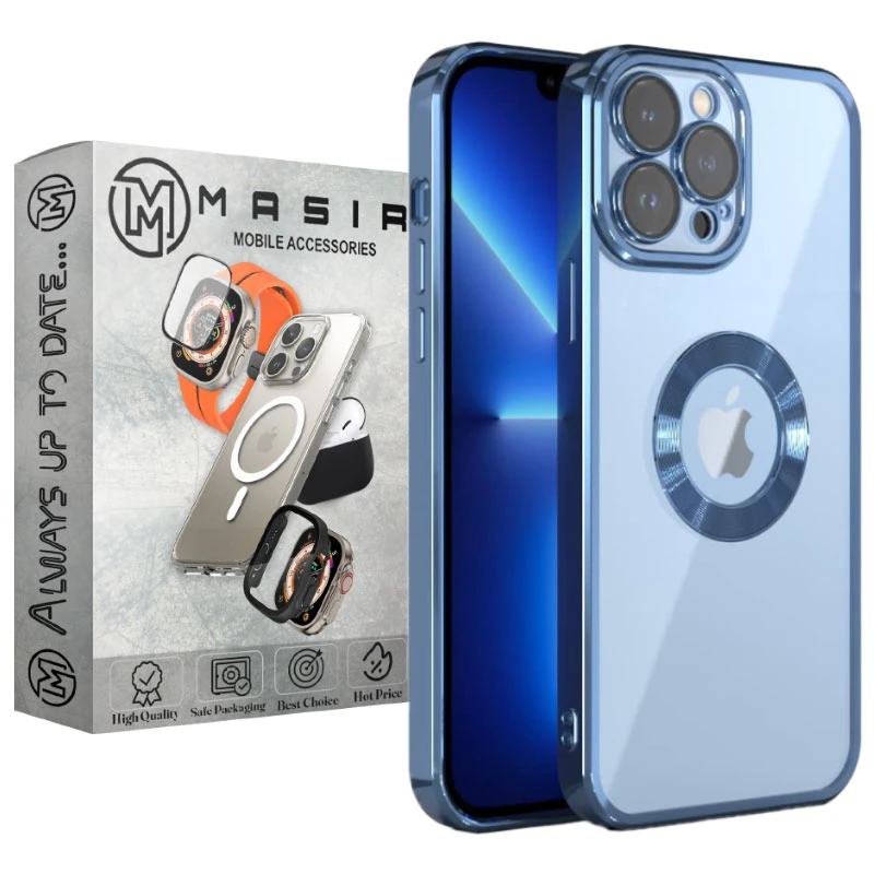کاور مسیر مدل Luxury Logo View مناسب برای گوشی موبایل اپل Iphone 13 Pro Max