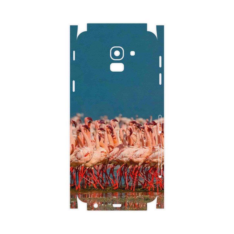 برچسب پوششی ماهوت مدل Flamingo-FullSkin مناسب برای گوشی موبایل سامسونگ Galaxy J6