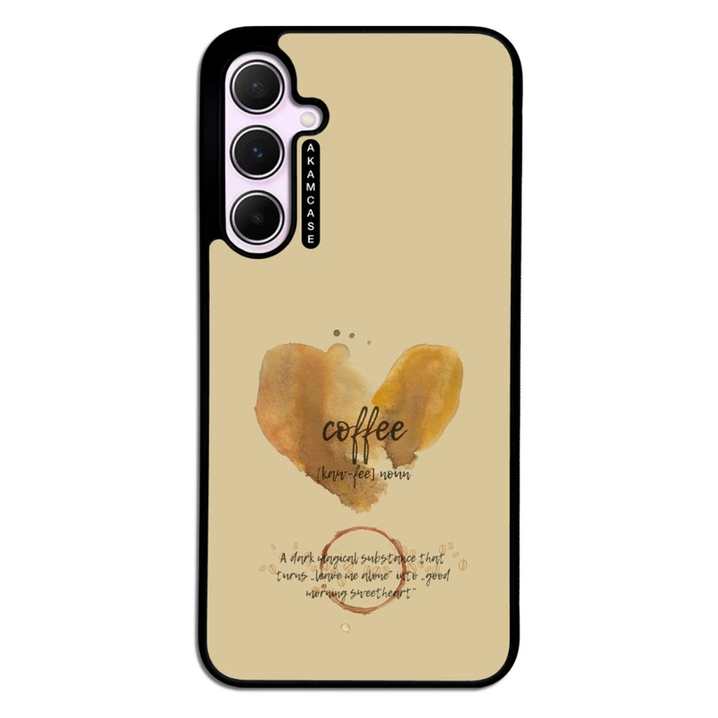 کاور آکام مدل AMC-WSGA35-COFFEE-15 مناسب برای گوشی موبایل سامسونگ Galaxy A35
