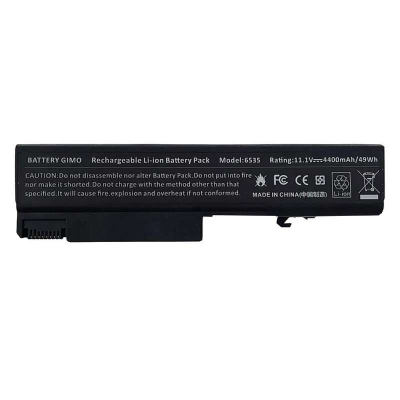باتری لپ تاپ 6 سلولی جیمو مدل 6335 مناسب برای لپ تاپ اچ پی EliteBook 8440 6535 باتری لپ تاپ 6 سلولی جیمو مدل 6335 مناسب برای لپ تاپ اچ پی EliteBook 8440 6535
