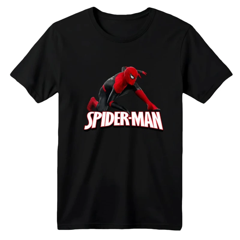 تی شرت آستین کوتاه بچگانه مدل مرد عنکبوتی کد ۱۹