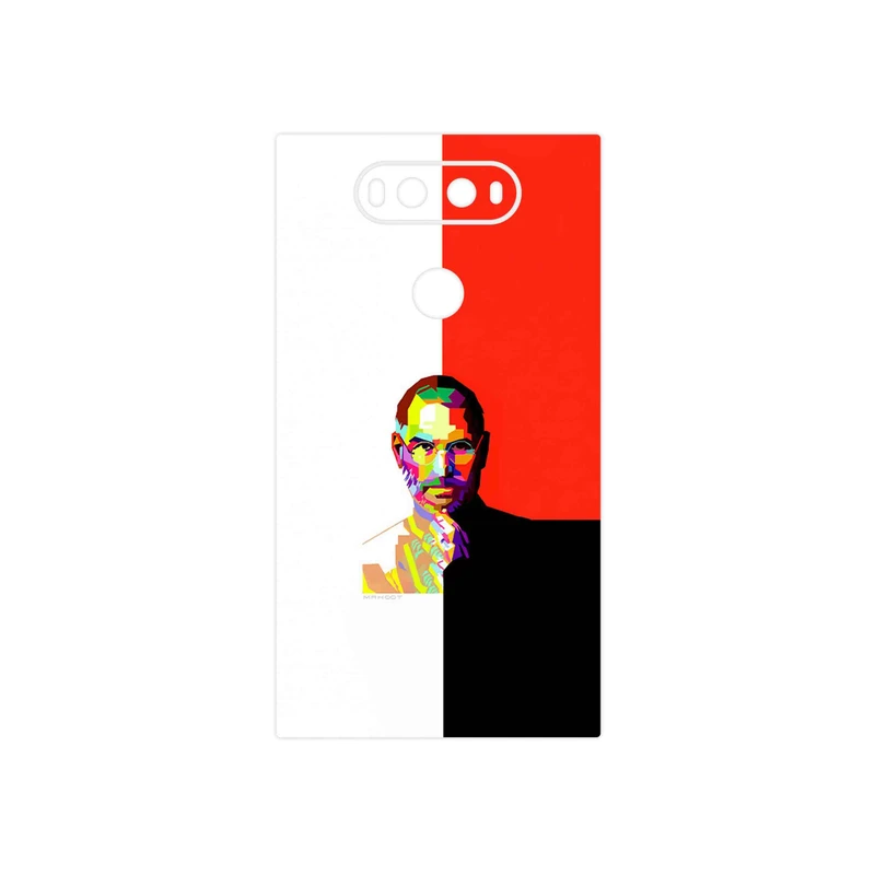 برچسب پوششی ماهوت مدل 1 Collage of Steve Jobs مناسب برای گوشی موبایل ال جی V20