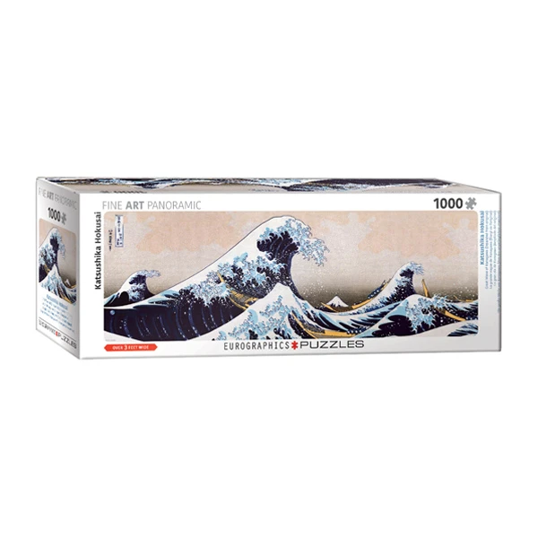 پازل 1000 تکه یوروگرافیکس پازلز مدل 6010-5487 Great Wave of Kanagawa