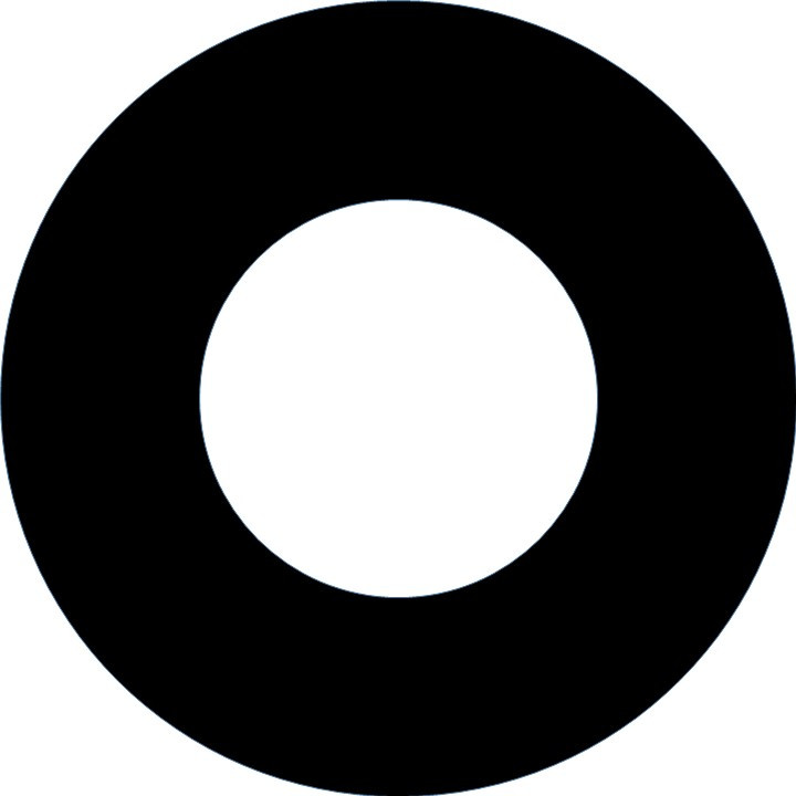 واشر مدل پلاستیکی 1/2 بسته 10 عددی