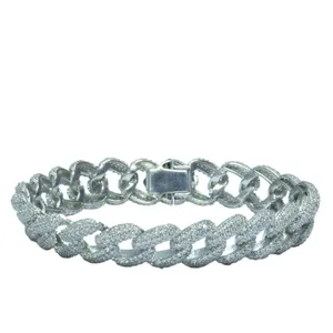 دستبند نقره مدل کارتیه S