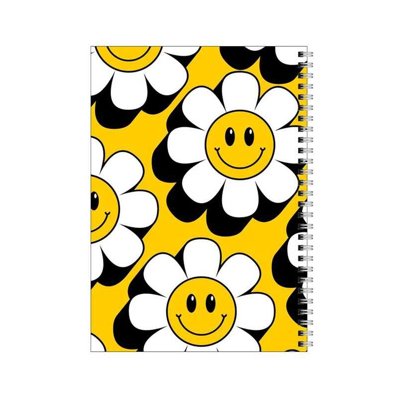 دفتر مشق 100 برگ بامبیلیپ طرح گل های خندان کد 6025064