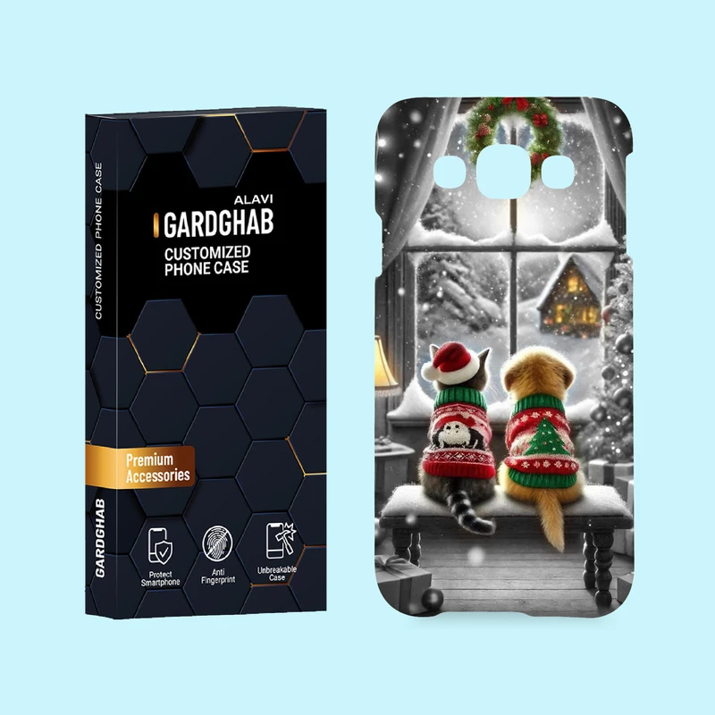 کاور گارد قاب علوی مدل هنری مناسب برای گوشی موبایل سامسونگ Galaxy E5 2015