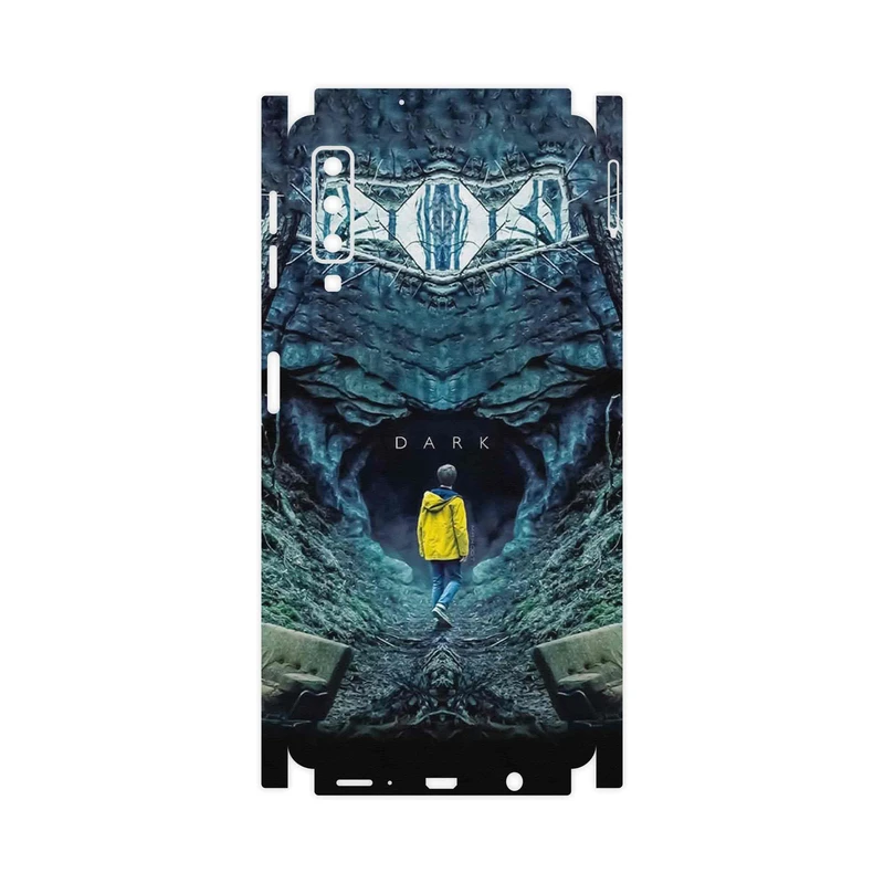 برچسب پوششی ماهوت مدل Dark-FullSkin مناسب برای گوشی موبایل سامسونگ Galaxy A7 2018